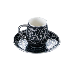 Acar 05094 Grace-Sılver 6 Lı Kahve Fıncan Takımı - Acar