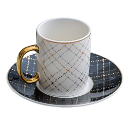 Acar 05174 Apollo 6 Lı Kahve Fıncan Takımı - Acar