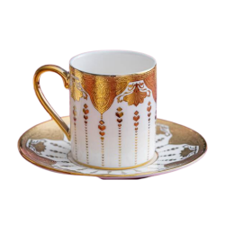 Acar 05912 Allura 6 Lı Kahve Fıncan Takımı - Acar