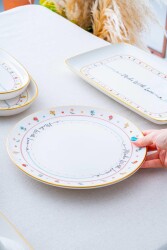 Acar Hca-7729/4 Lıvaldı 6 Lı Servıs Tabagı 26 Cm - ACAR