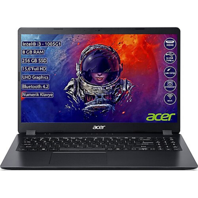 Zzz - Acer I3-8gb-256gb Ssd Aspıre 3 A315-56 1005g1 Freedos Laptop - 1