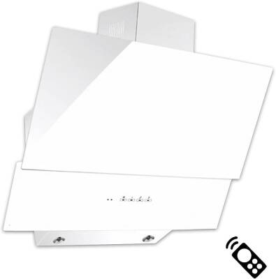 Zzz - Alveus Mod 3000 Beyaz 2 Kanatlı Cam Davlumbaz Dıjıtal - 1