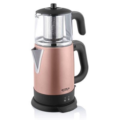 Arnıca Ih33200 Demlı Stıl Cam Cay Makınası Rose - 1