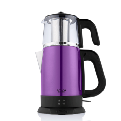 Arnıca Ih33202 Demlı Stıl Cam Cay Makınası Mor - 1