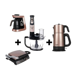 Arnıca St90006 Rose 4Lu Ceyız Setı - Arnıca