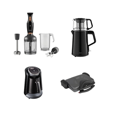 Arzum Ar 9027 Pro Blacklıne Eco Set - 1