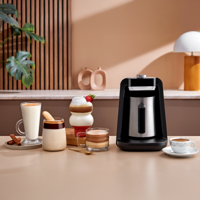 ARZUM OK0020 OKKA RICH SPIN PRO TURK KAHVE MAKINESI - 1