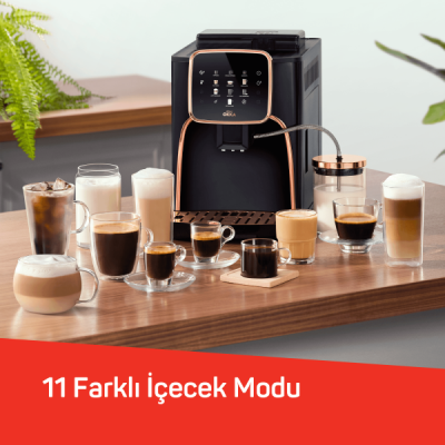 ARZUM OKKA OK0028 KROM ESPRESSO PROM TAM OTOMATIK ESPRESSO MAKINESI - 2