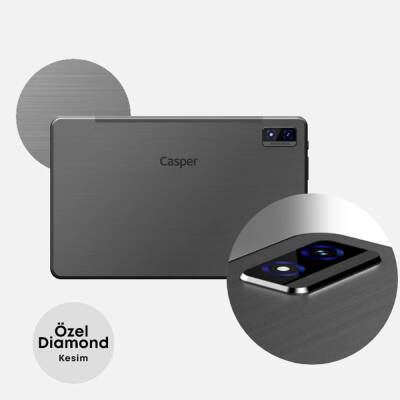 Casper S40 4Gb-128Gb 10.4 Inc Fhd+ Ips+And 12+5Mp / 8Mp- 8 Cekırdek Tablet - 4