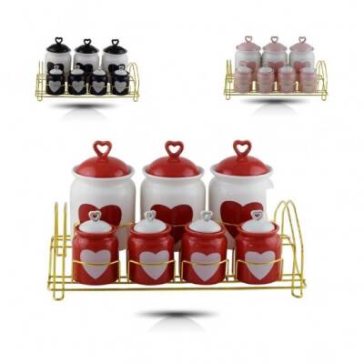 Cooker Ckr2393-2392-2395 7 Lı Porselen Baharat Setı - 3