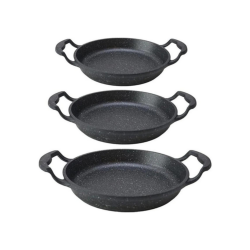 Fırst Class 3 Lu Granıt Sahan Setı (kapaklı) - FIRST CLASS