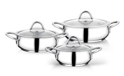 FIRST CLASS 6 PRC CELIK SAHAN SETI PLATIN - FIRST CLASS