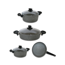 Fırst Class 7 Prc Granıt Set Grı/sıy/capp - FIRST CLASS