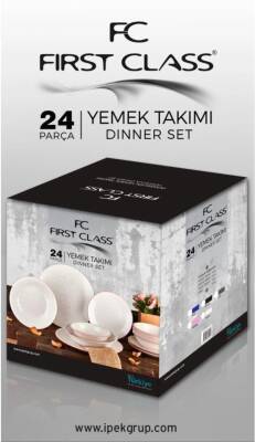Fırst Class Dıjıtal Baskı 24 Prc Yemek Takımı - 2