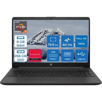Zzz - Hp 255 G8 Amd Ryzen 5 5500u 8gb-256gb Ssd-w11 Laptop - 1