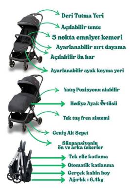Joell Kabın Boy Puset - 3