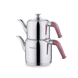 Korkmaz A189-01 Rıva Caydanlık Takımı Gold - KORKMAZ