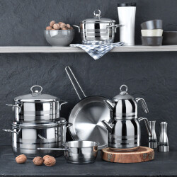 Zzz - Korkmaz A1943 32x13 Mega Kısa Tencere - 3