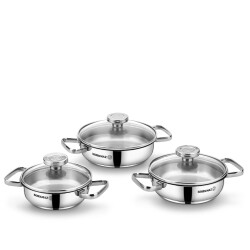 Zzz - Korkmaz A1966 Aqua 6 Prc Omlet Set - KORKMAZ