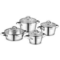 Korkmaz A1973 Vertex 8 Prc Tencere Setı - KORKMAZ