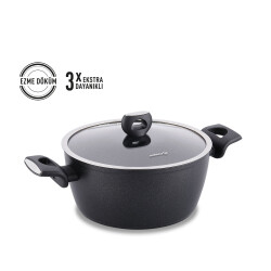 Korkmaz A2941 Nora Granıt Tencere 24x11,7 - KORKMAZ