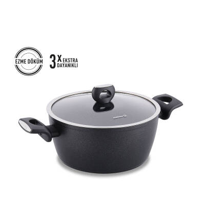 Korkmaz A2941 Nora Granıt Tencere 24x11,7 - 1