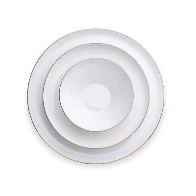Korkmaz A8170 Bella Coll 60 Prc Yemek Takımı Gold - 1