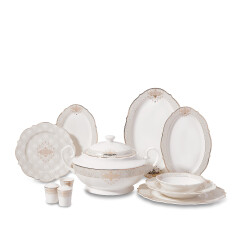 Korkmaz A8239 Elıza Coll 60 P Yemek Takımı - KORKMAZ