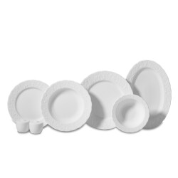 Korkmaz A8340 Pera Coll 55 Prc Yemek Takımı - KORKMAZ