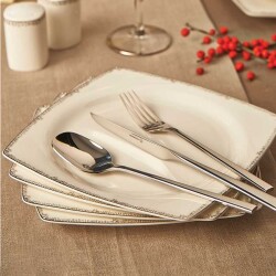 Korkmaz A8424 Bone Sell 60 Prc Kare Yemek Takımı - 3
