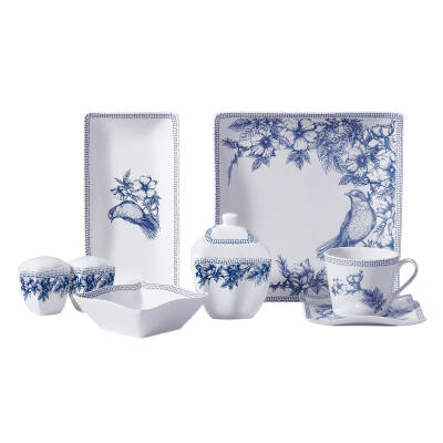 Korkmaz A8570 Lınk Coll 28p Kahvaltı Takımı(kare) - 1