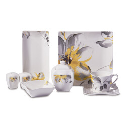 Korkmaz A8571 Lınk Coll 28p Kahvaltı Takımı(kare) - KORKMAZ