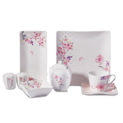 Korkmaz A8583 Lınk Colll 28p Kahvaltı Takımı(kare) - KORKMAZ