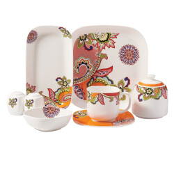 Korkmaz A8624 Kappa Coll 28 Prc Kahvaltı Takımı - KORKMAZ