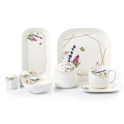 Korkmaz A8628 Kappa Coll 28 Prc Kahvaltı Takımı - KORKMAZ