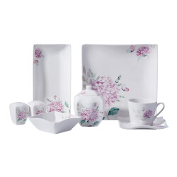 Korkmaz A8675 Lınk Colll 28p Kahvaltı Takımı(kare) - KORKMAZ