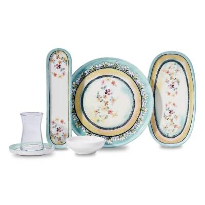 Korkmaz A8687-1 Luna Coll. 26 P Kahvaltı Takımı - 1