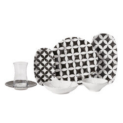 Korkmaz A8744 Doga Coll 26 P Kahvaltı Takımı - 1