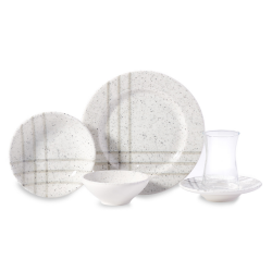 Zzz - Korkmaz A8799 Natura Coll. 26 P Kahvaltı Takımı - KORKMAZ