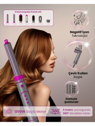 Mıeco Arıa 8 In 1 Sac Kurutma Ve Sekıllendırme Setı - 7