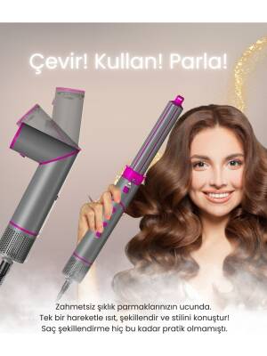 Mıeco Arıa 8 In 1 Sac Kurutma Ve Sekıllendırme Setı - 3