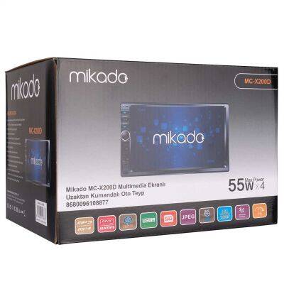 Zzz - Mıkado Mc-x200 Double Multımedıa Oto Teyp - 5