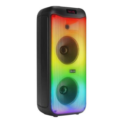 Zzz - Mıkado Md-40kp 40w Bt Tws Fm Rgb Kablosuz Mıkrofonlu Toplantı Partı Kule Hoparlor - 2