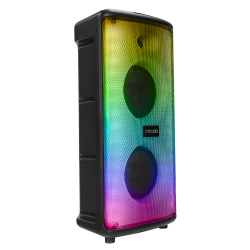 Mıkado Md-833Kp V1 30W Bt/Usb/Tf/Tws Led Isıklı Kablolusuz Mıkrofonlu Toplantı-Partı Hoparloru - Mıkado