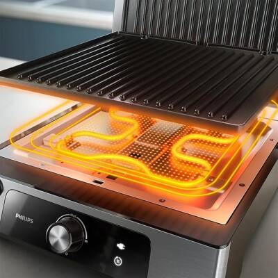 Phılıps Hd6301/90 Contact Grıll (hd7301 Caycı Hedıyelı) Tost Mak - 3