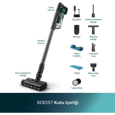 PHILIPS XC6557/01 SARJLI DIKEY SUPURGE - 2