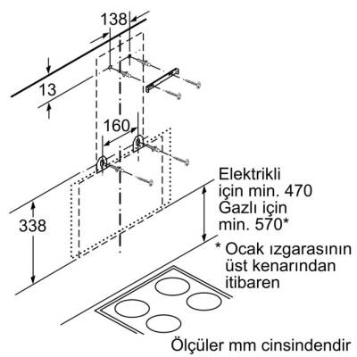 Profılo Dve6G560 Sıyah Ankastre Davlumbaz - 4