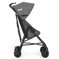 Rıval Tokyo Baston Bebek Arabası Sıyah-antrst - 1