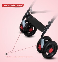 Rıval Tokyo Baston Bebek Arabası Sıyah - 3