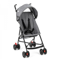Rıval Tokyo Baston Bebek Arabası Sıyah-grı - RIVAL